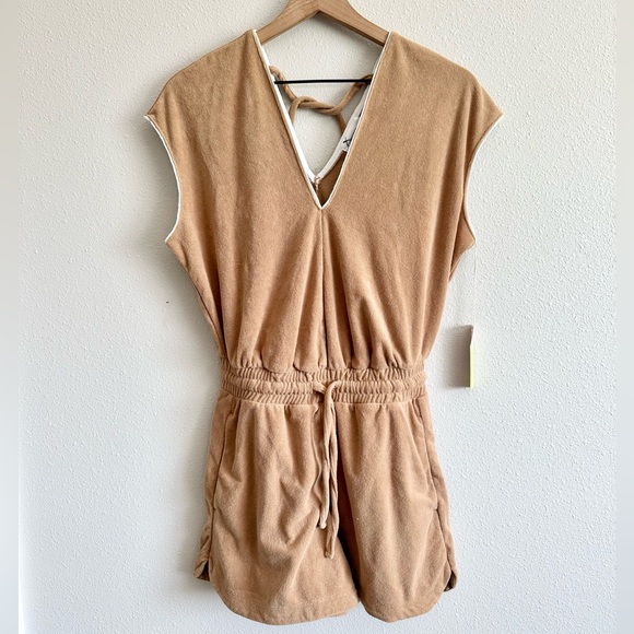 NWT Summersalt V-Neck Terry Romper XS - Picture 3 of 9